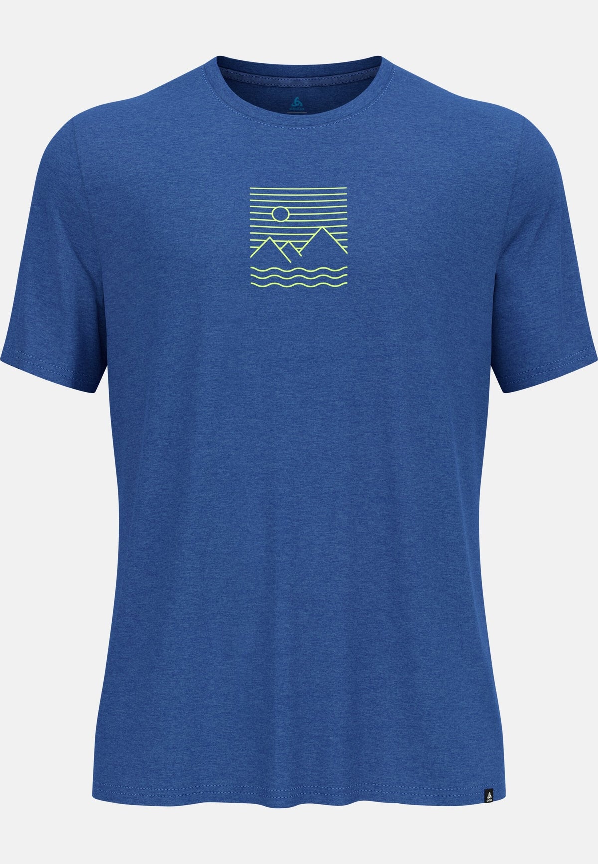 Ascent sun sea mountains t-shirt