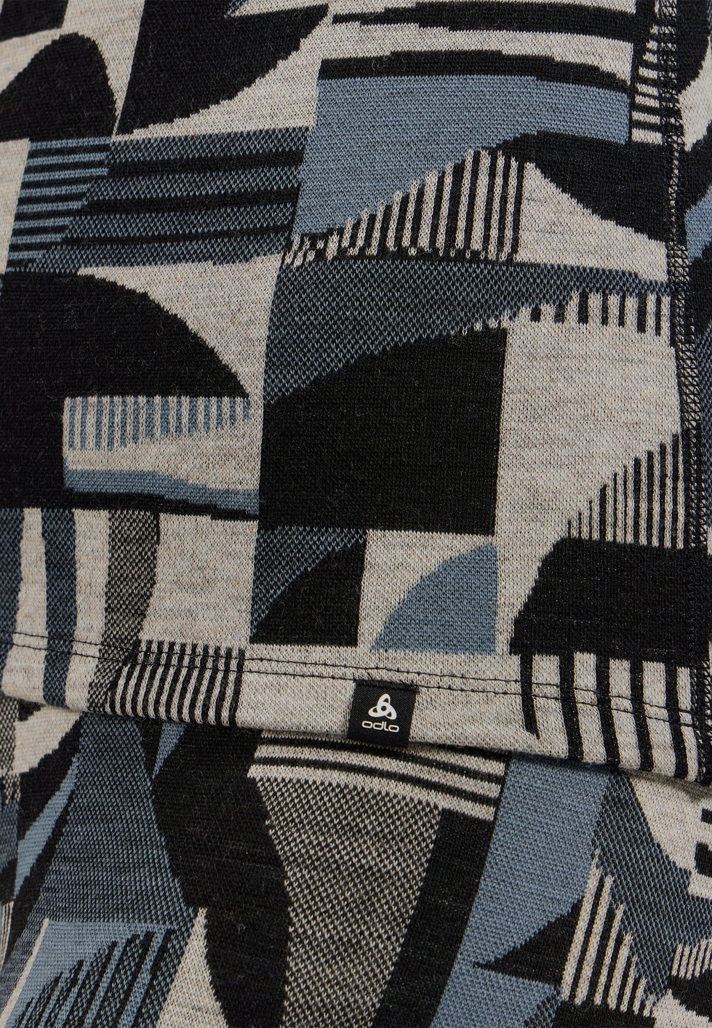 The Natural Merino Warm Jacquard Base Layer Half-Zip