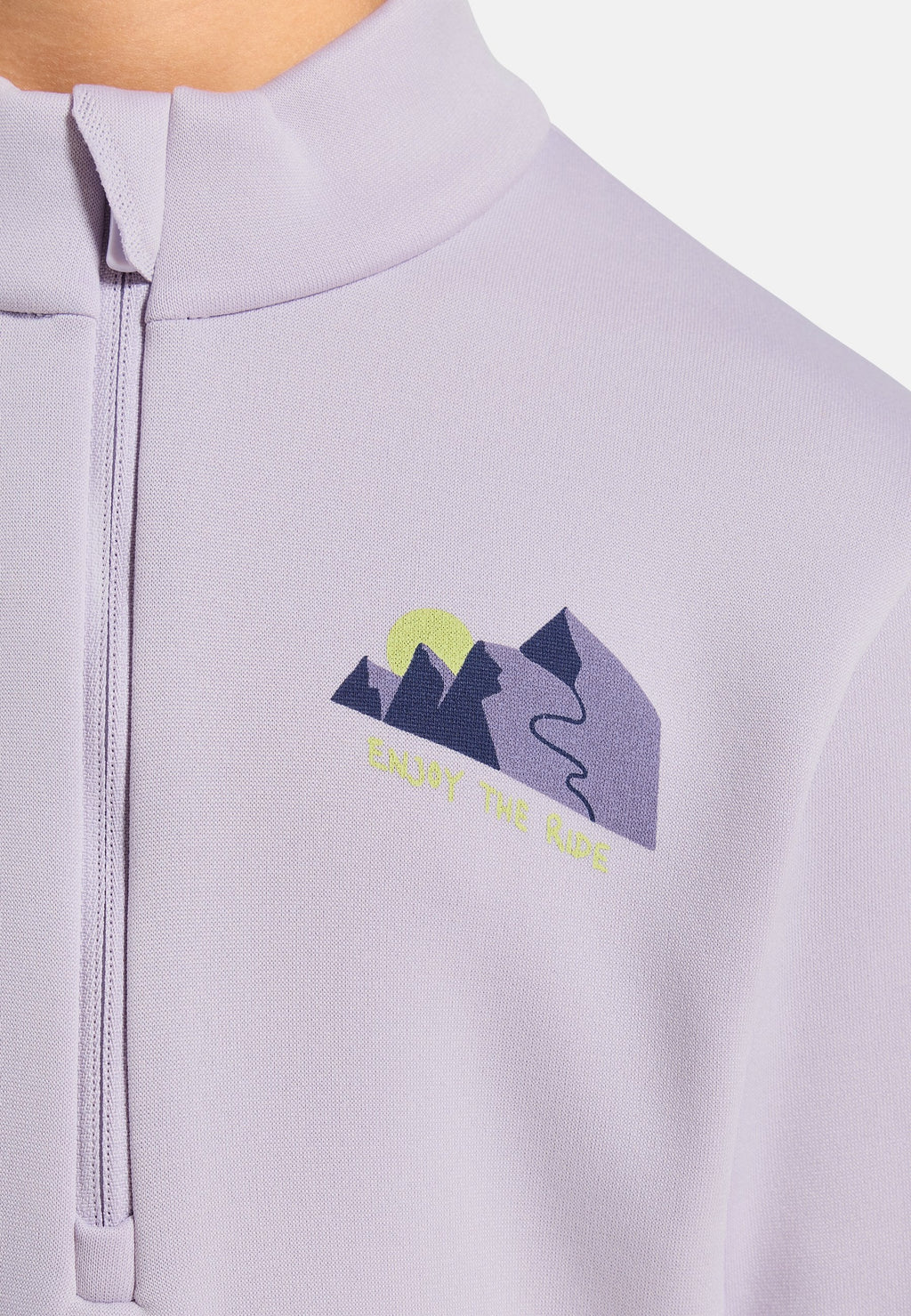 The Berra graphic half zip