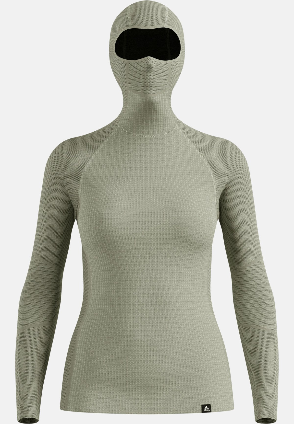 The Seamless Performance Wool base layer top with facemask