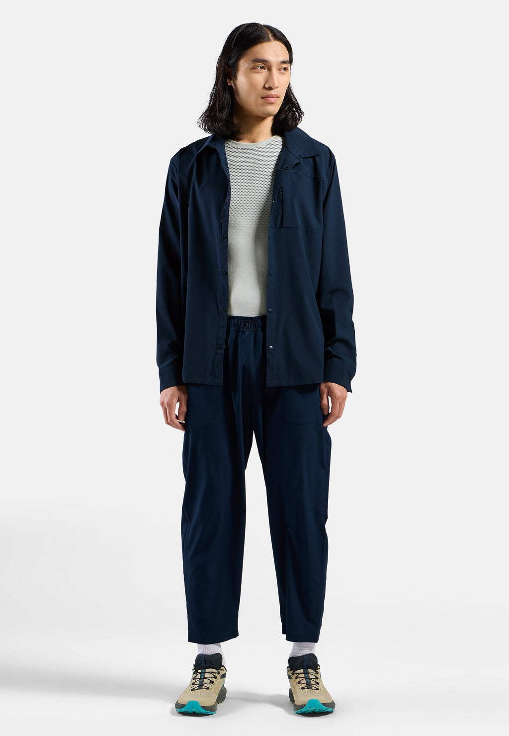 The Essentials long-sleeve hiking shirt