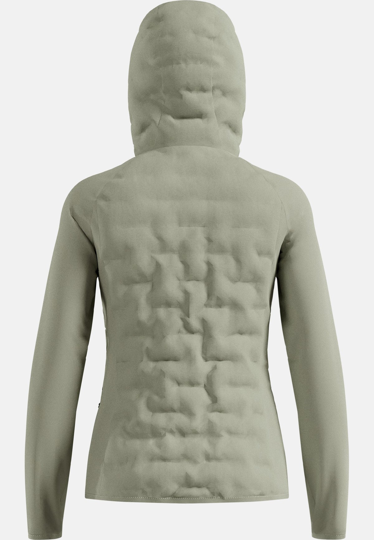 The Zeroweight Insulator hybrid mid layer hooded zip