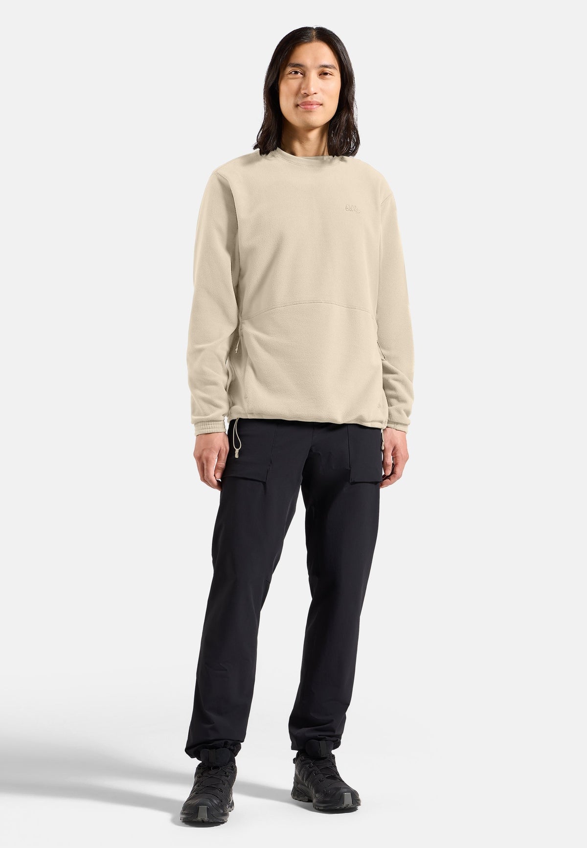 The Essentials classic fleece crewneck multisport mid layer