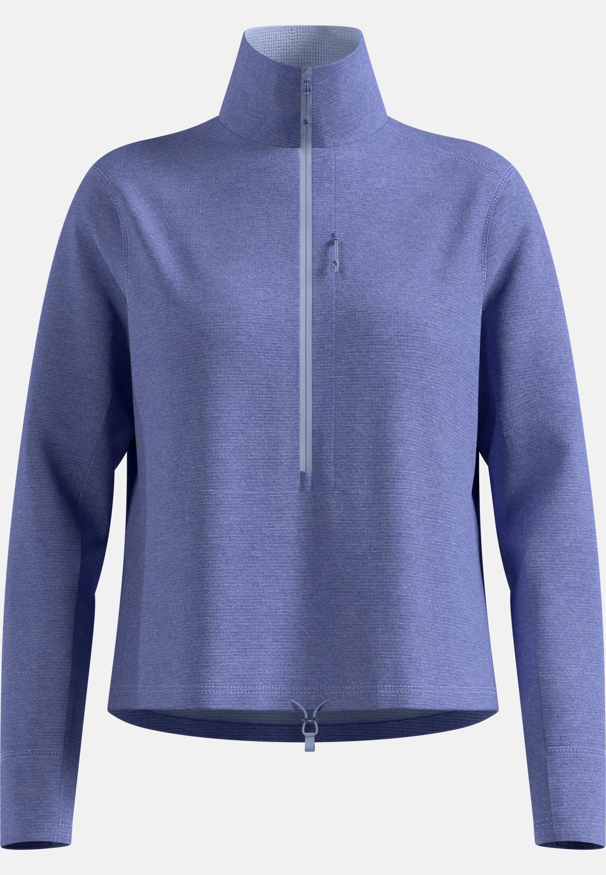 The Essentials grid fleece half-zip multisport mid layer