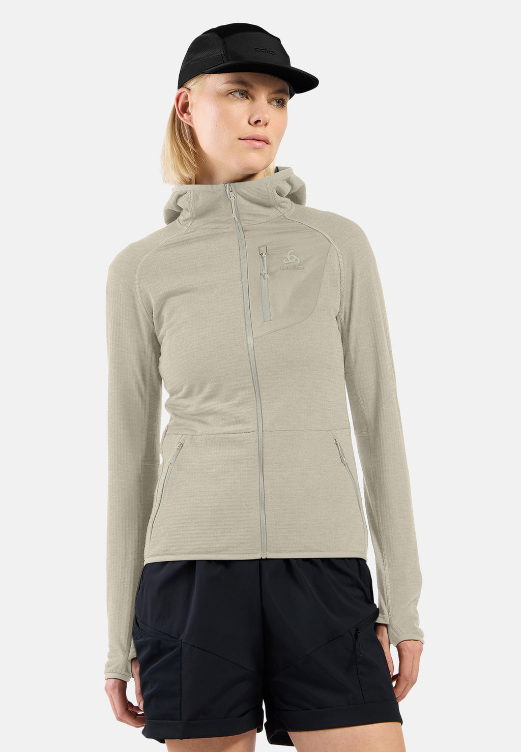 The Ascent mid layer hooded zip