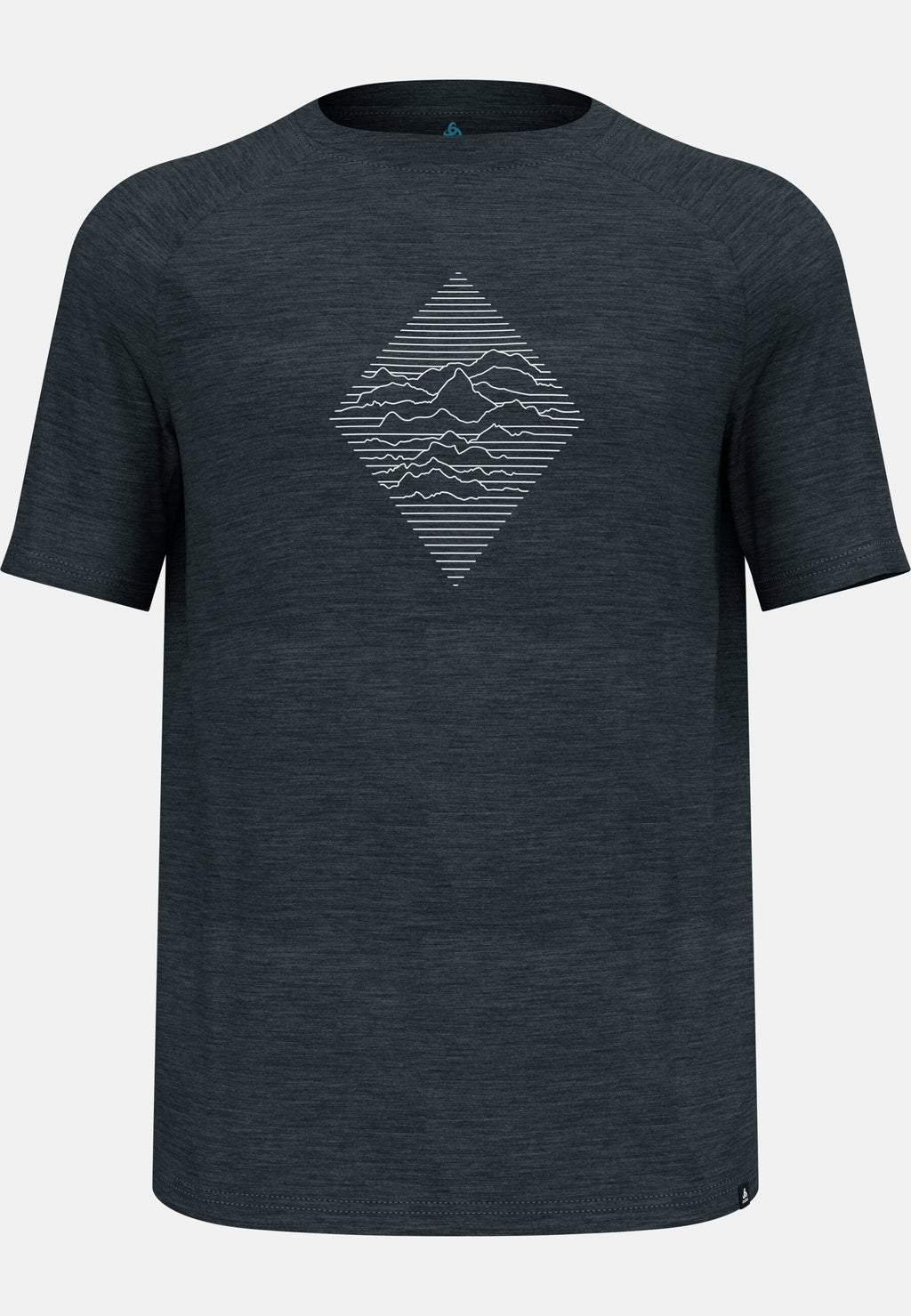 The Merino blend 130 print t-shirt