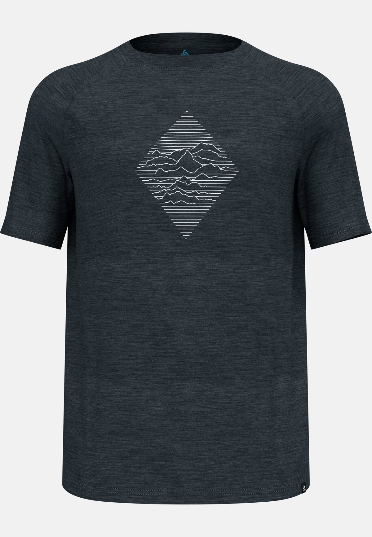 The Merino blend 130 print t-shirt