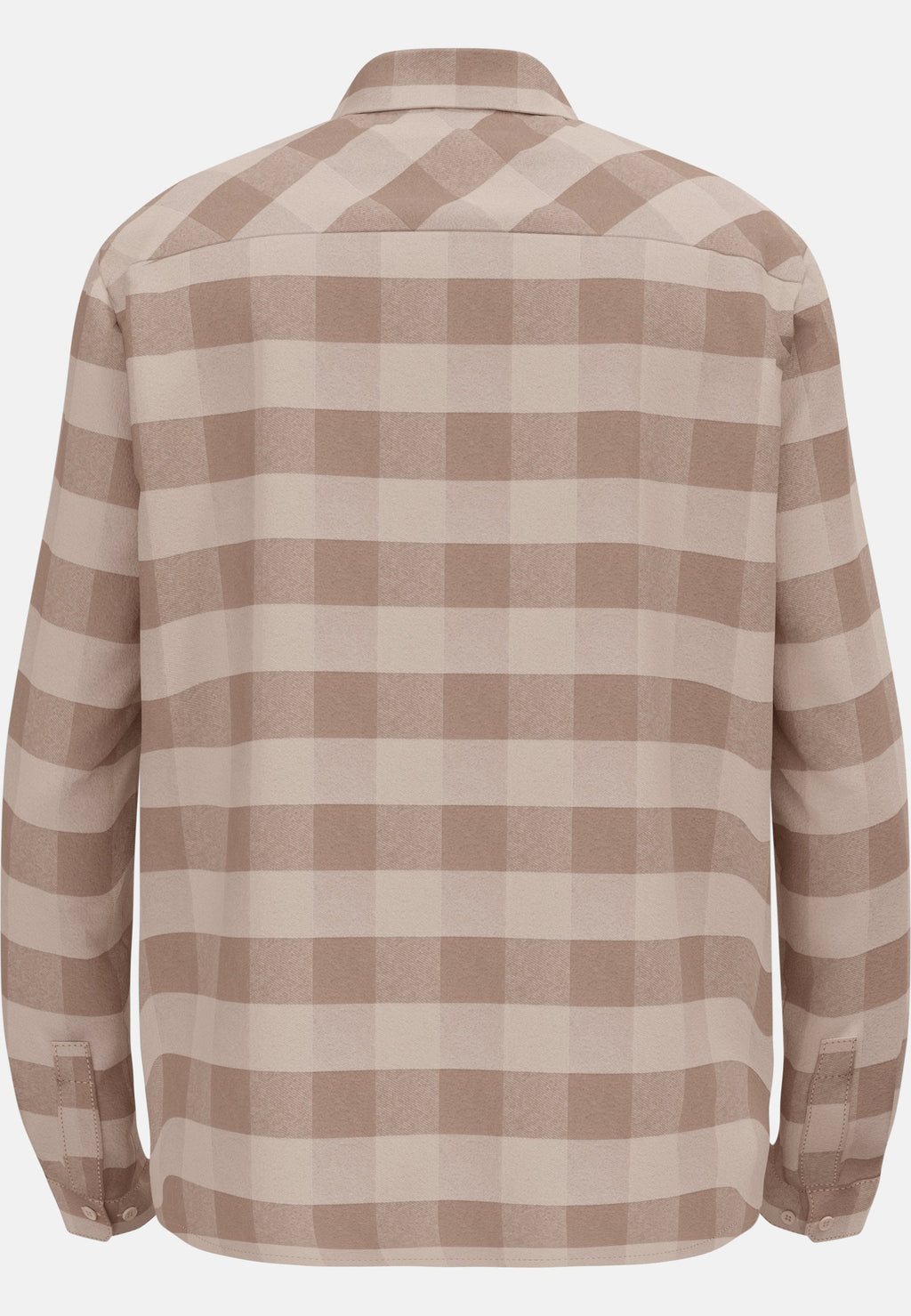 The Essentials checked flannel long sleeve